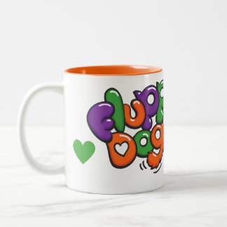 Fluppy Dogs Character Moxley Two Toned Mug
