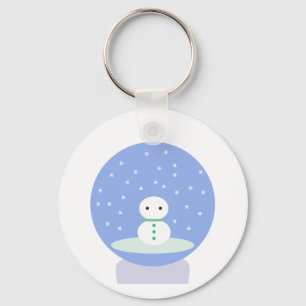 Flurrball Snow Globe Key Ring