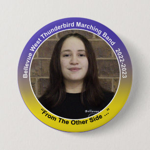 Flute Alysia 10 7.5 Cm Round Badge