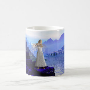 Flute Angel 2 Coffee Mug