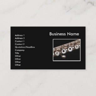Flute  Business Card