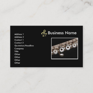 Flute  Business Card
