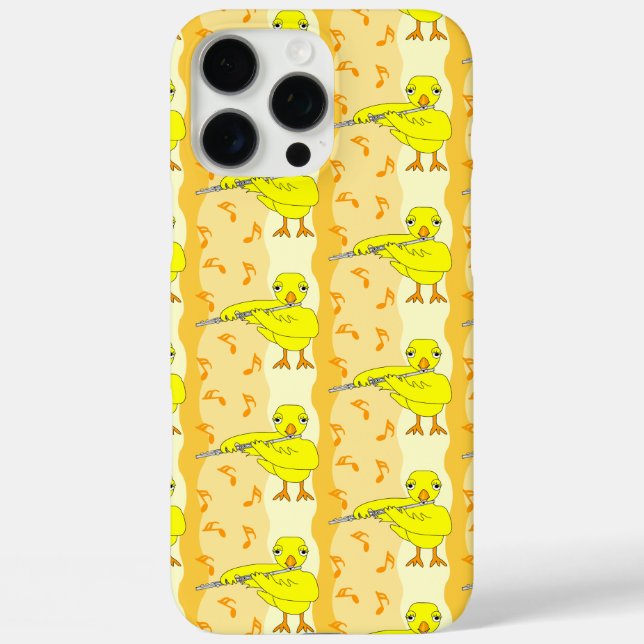 Flute Chick Pattern Case-Mate iPhone Case (Back)