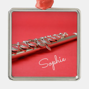 Flute classical music instrument name metal tree decoration