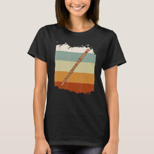 Flute Classical Music Orchestra Flautist Concert M T-Shirt