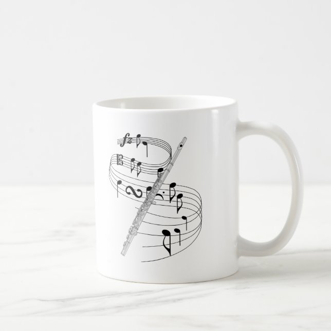 Flute Coffee Mug (Right)