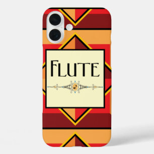 Flute Decorative Block iPhone 16 Plus Case