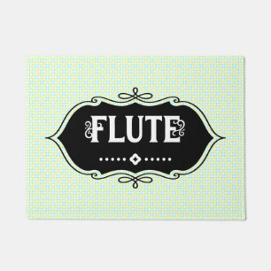 Flute Emblem Doormat