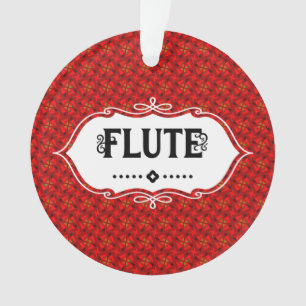 Flute Emblem Ornament
