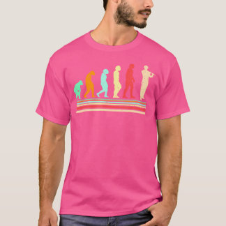 Flute Evolution Retro Flautist Marching Band Music T-Shirt