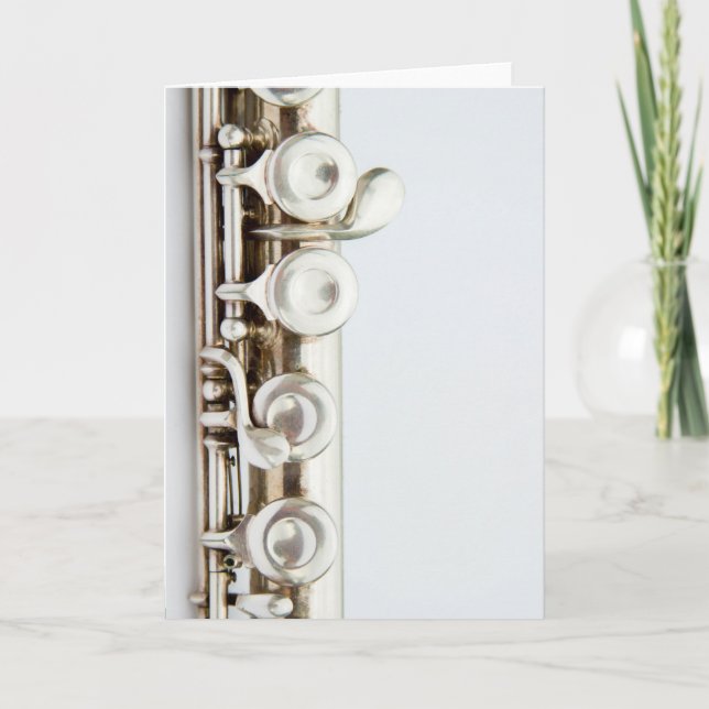 Flute Greeting Card (Front)