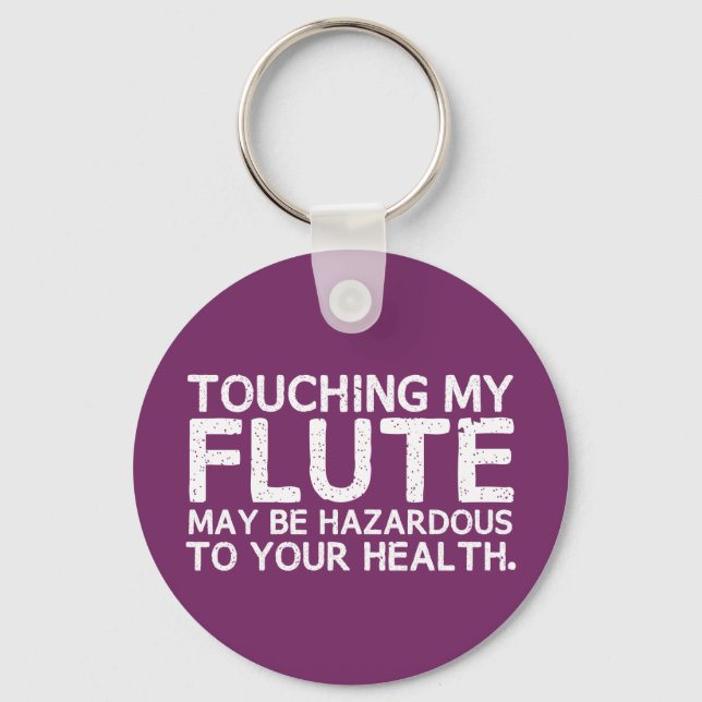 Flute Hazard Key Ring (Front)