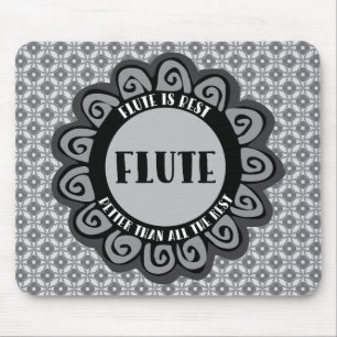 Flute Is Best Mouse Mat