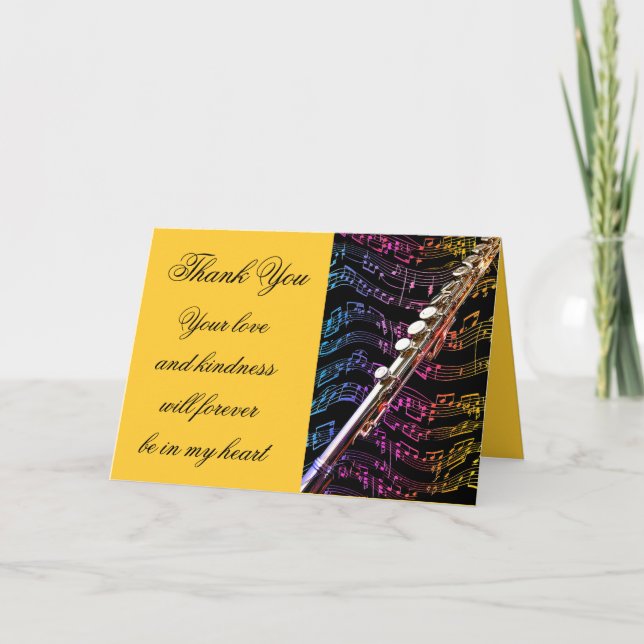 Flute is my Passion_ Thank You Card (Front)