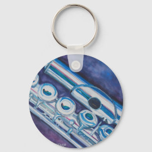 Flute Key Ring