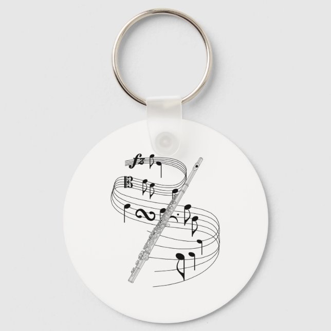 Flute Key Ring (Front)