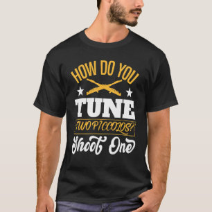 Flute Motif For Flute Player 1 T-Shirt
