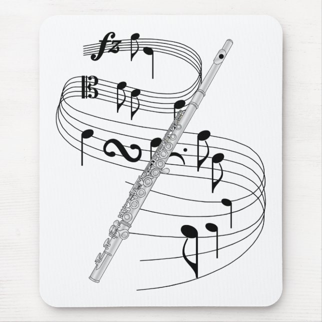 Flute Mouse Mat (Front)