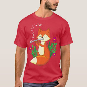 Flute Music Lover Cool Flautist Woodwind Musical I T-Shirt