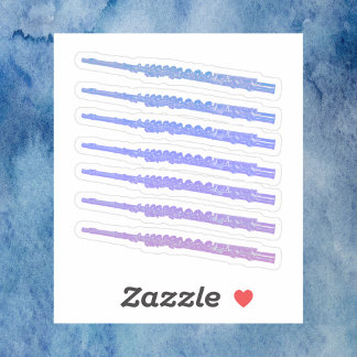 Flute Music Pink Blue Purple