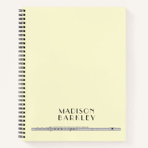 Flute Music Teacher Band Notebook