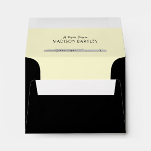 Flute Musician Music Teacher Band Envelope