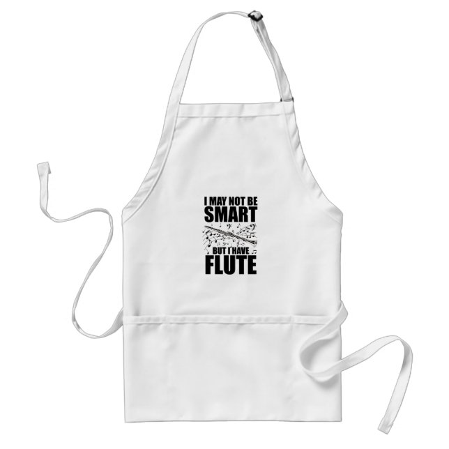 Flute Musicians | Orchestra flatists Gifts Standard Apron (Front)