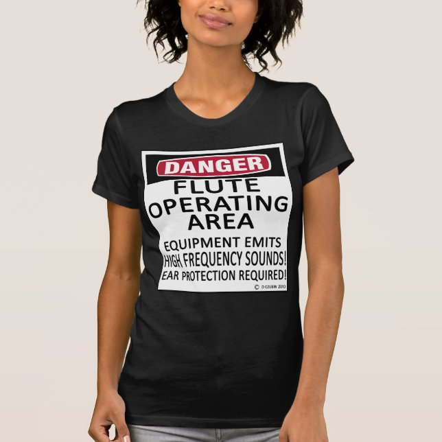 Flute Operating Area T-Shirt (Front)