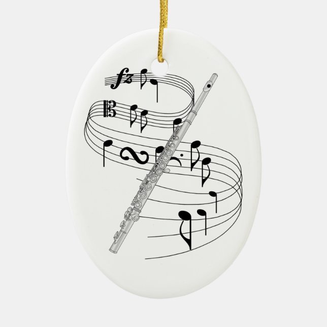 Flute Ornament (Front)