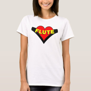 Flute Over Heart T-Shirt