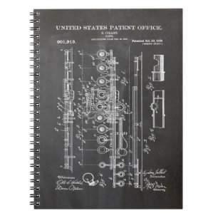 Flute Patent Notebook