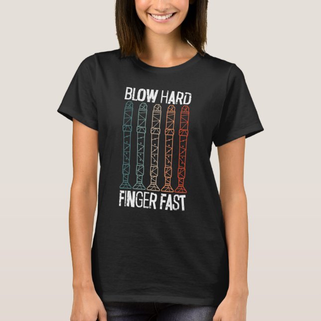 Flute Player Flutist Flautist Musician Musical Ins T-Shirt (Front)
