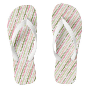 Flute Player Instrument Music Marching Band Themed Flip Flops