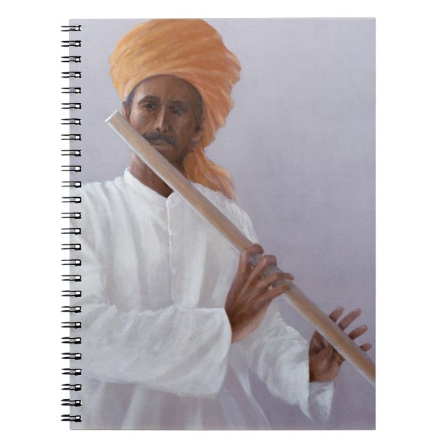 Flute Player Notebook (Front)