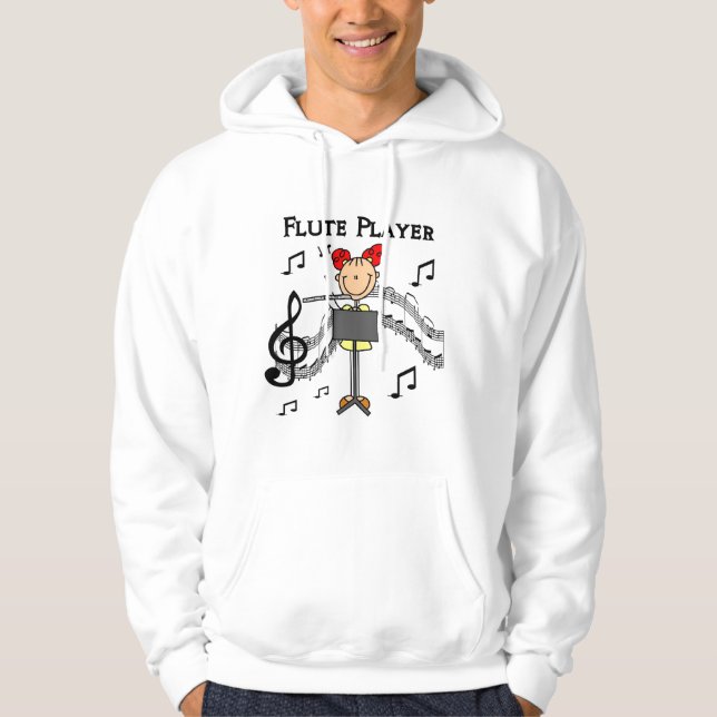 Flute Player T-shirts and Gifts (Front)