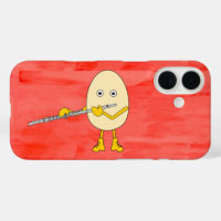 Flute Playing Egghead