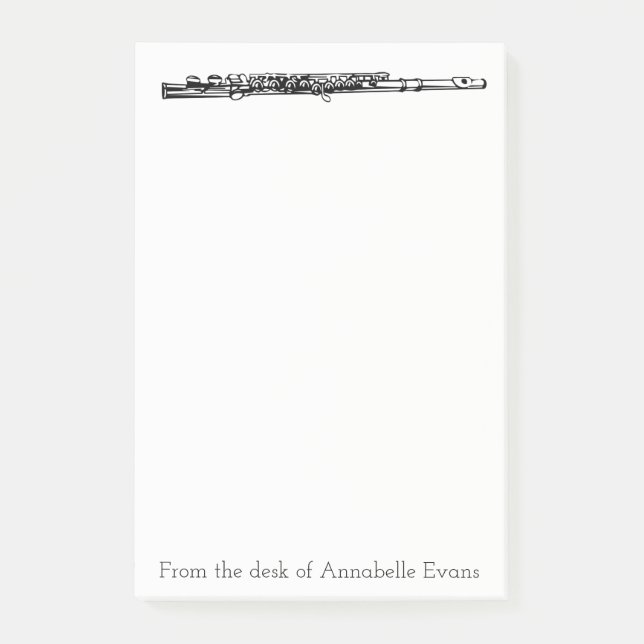 Flute Post-it Notes (Front)