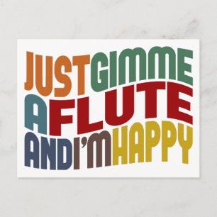 Flute Postcard