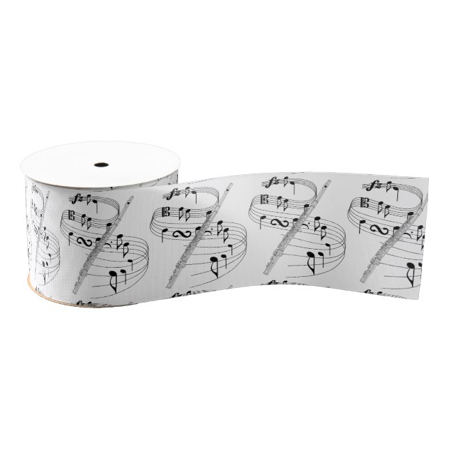 Flute Ribbon Grosgrain Ribbon (Spool)