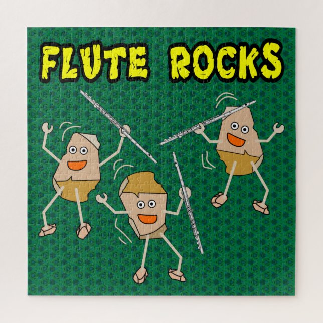 Flute Rocks Jigsaw Puzzle (Vertical)