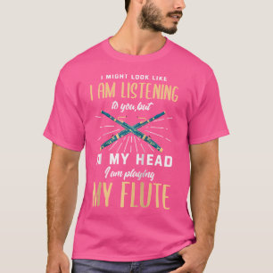 Flute Shirt Playing The Flute Funny Flautist Flute