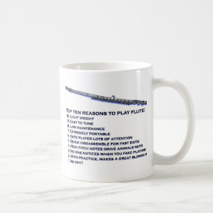Flute Top 10 Coffee Mug