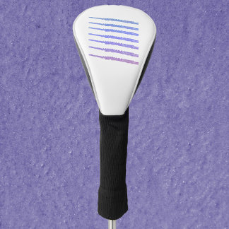 Flute Woodwind Pink Blue Purple Golf Head Cover