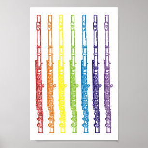 Flutes Poster