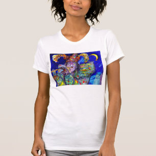 FLUTIST IN BLUE T-Shirt