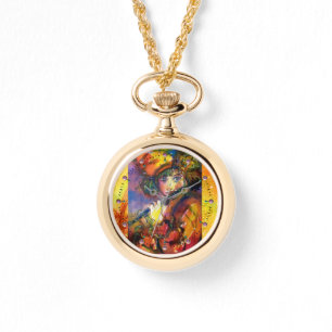 FLUTIST PORTRAIT / Venetian Masquerade Watch