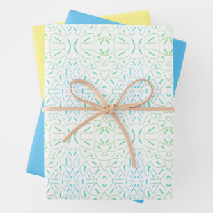 Flutter Abstract Wrapping Paper Sheet