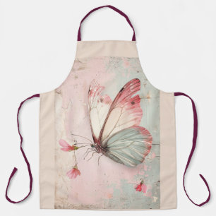 Flutter and Twirl Flower fairy girl Apron