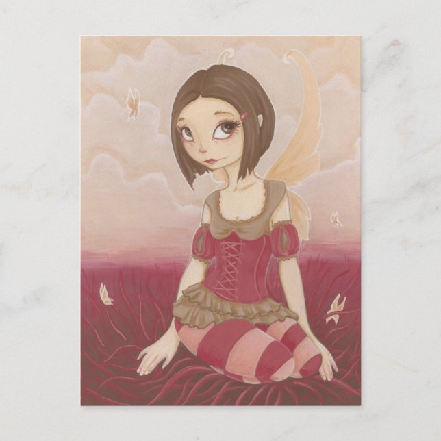 Flutter - Fairy PostCard (Front)