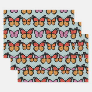 Flutter Field Wrapping Paper Sheet